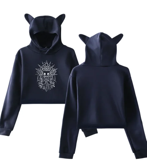 Hollow Knight Cropped Hoodie #2